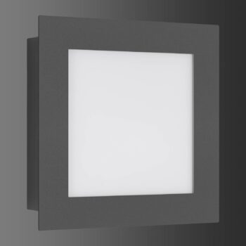 Vonkajšie nástenné LED svietidlo 3007LED grafit