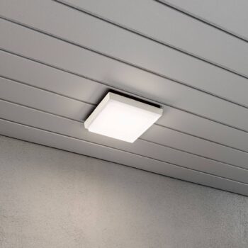 Vonkajšie nástenné LED svietidlo Cesena štvorcové