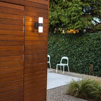 Vonkajšie nástenné LED svietidlo Cyra, 2-plameňové