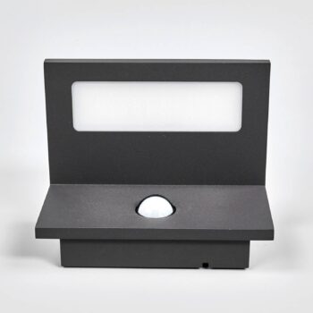 Vonkajšie nástenné LED svietidlo Darina detektor