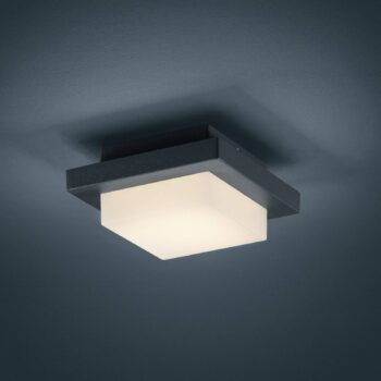 Vonkajšie nástenné LED svietidlo Hondo, antracit