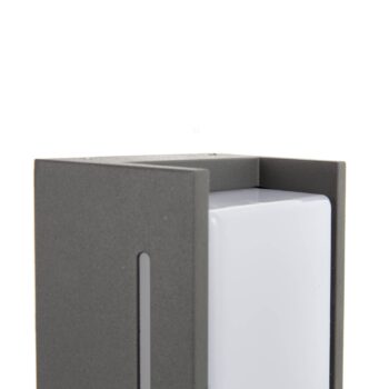 Vonkajšie nástenné LED svietidlo Indus, antracit