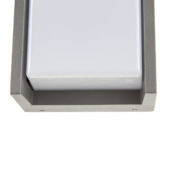 Vonkajšie nástenné LED svietidlo Indus, antracit