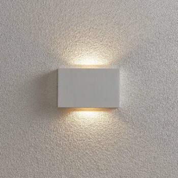 Vonkajšie nástenné LED svietidlo Katla z hliníka