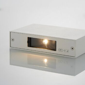 Vonkajšie nástenné LED svietidlo Katla z hliníka