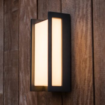 Vonkajšie nástenné LED svietidlo Qubo, 11 cmx22 cm