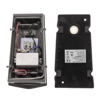 Vonkajšie nástenné LED svietidlo Tay z odliatku