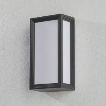 Vonkajšie nástenné LED svietidlo Timok, antracit