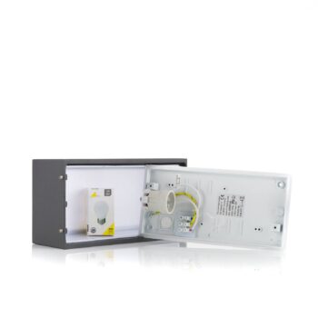 Vonkajšie nástenné LED svietidlo Timok, antracit