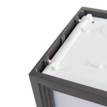 Vonkajšie nástenné LED svietidlo Timok, antracit