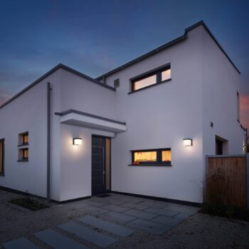 Vonkajšie nástenné LED svietidlo Yangtze, antracit