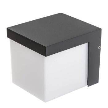 Vonkajšie nástenné LED svietidlo Yangtze, antracit