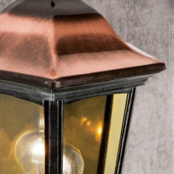 Vonkajšie nástenné svetlo Antoine polovičná miska