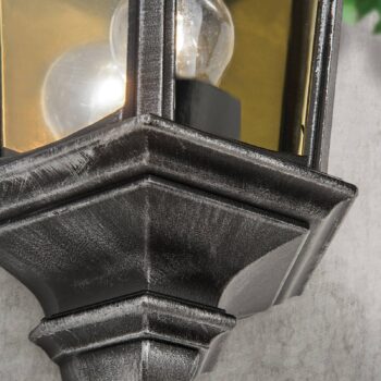 Vonkajšie nástenné svetlo Antoine polovičná miska