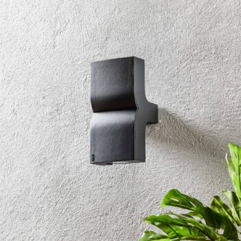 Vonkajšie nástenné svetlo KLAMP výška 22,5cm, 2sv.