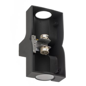 Vonkajšie nástenné svetlo KLAMP výška 22,5cm, 2sv.
