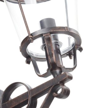 Vonkajšie nástenné svetlo Mariella tienidlo nahor