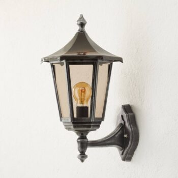 Vonkajšie nástenné svietidlo Antoine lucerna nahor