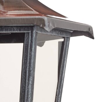 Vonkajšie nástenné svietidlo Antoine lucerna nahor