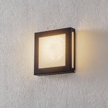 Vonkajšie nástenné svietidlo Aqua Legendo Mini LED, antracitová farba