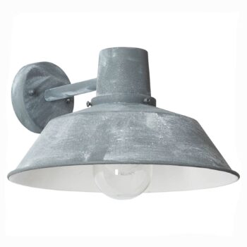 Vonkajšie nástenné svietidlo Humphrey, sivý betón