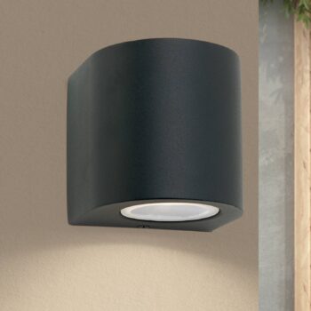 Vonkajšie nástenné svietidlo Laurenz, downlight