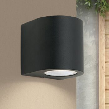 Vonkajšie nástenné svietidlo Laurenz, downlight
