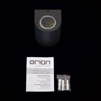 Vonkajšie nástenné svietidlo Laurenz, downlight