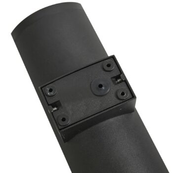Vonkajšie nástenné svietidlo Lucande Zanta, výška 28,2 cm, IP65, čierne