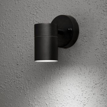 Vonkajšie nástenné svietidlo Modena, 1-pl., čierne