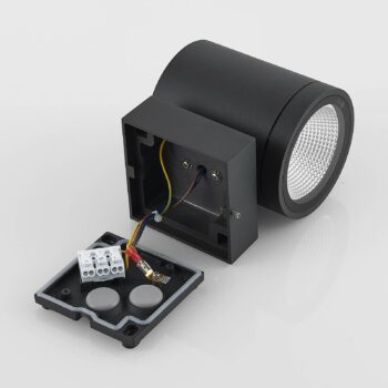 Vonkajšie nástenné svietidlo Molto Luce LED Foris Round W, antracit