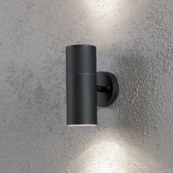 Vonkajšie nástenné svietidlo New Modena 2-light black