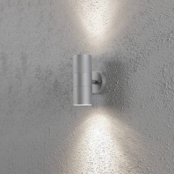 Vonkajšie nástenné svietidlo New Modena 2-light grey
