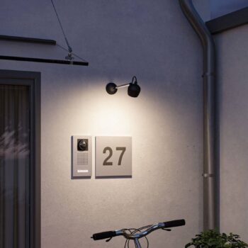 Vonkajšie nástenné svietidlo Paulmann Smart LED Kikolo, antracit CCT IP65
