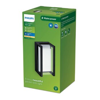 Vonkajšie nástenné svietidlo Philips LED Pyrona