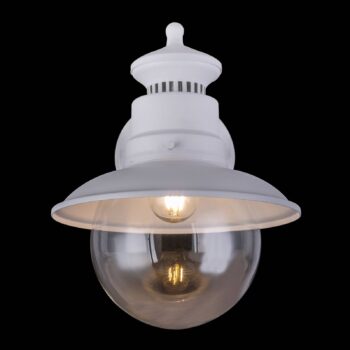 Vonkajšie nástenné svietidlo Sella matná oceľ