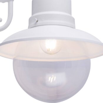 Vonkajšie nástenné svietidlo Sella matná oceľ