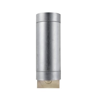 Vonkajšie nástenné svietidlo Tin Maxi Double Sensor, pozinkované, IP54, GU10