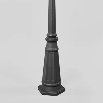 Vonkajšie svetlo Lindby Edana, 211 cm, antracitová farba, E27, IP44