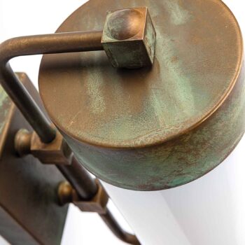 Vonkajšie svetlo Silindar 3389 starožitná/opál