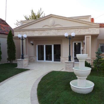 Vonkajšie svietidlo 1140 guľové čierne/biele