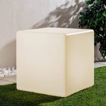 Vonkajšie svietidlo Cumulus Cube L, 59 x 59 cm