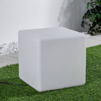 Vonkajšie svietidlo Cumulus Cube M, 38,5 x 38,5 cm