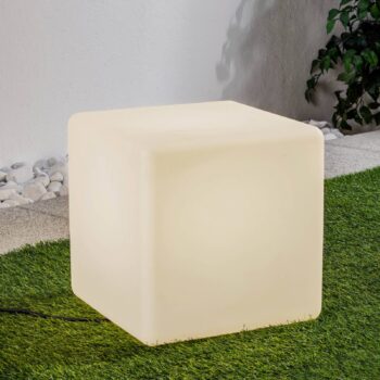 Vonkajšie svietidlo Cumulus Cube M, 38,5 x 38,5 cm