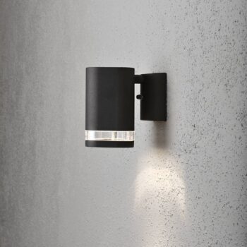 Vonkajšie svietidlo Modena s výrezom 1-pl. čierne