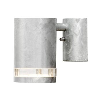 Vonkajšie svietidlo Modena s výrezom 1-pl. sivé