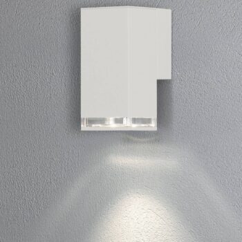 Vonkajšie svietidlo Pollux downlight 16,5 cm biela