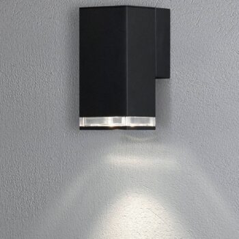 Vonkajšie svietidlo Pollux downlight 16,5cm čierna