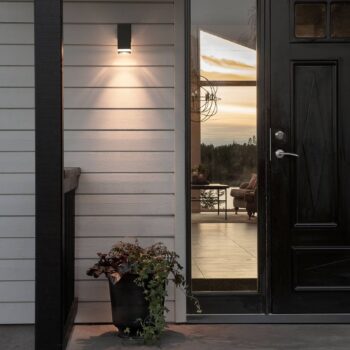 Vonkajšie svietidlo Pollux downlight 16,5cm čierna