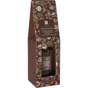 Vonný difuzér Bougie Tobacco & Amber, 80 ml